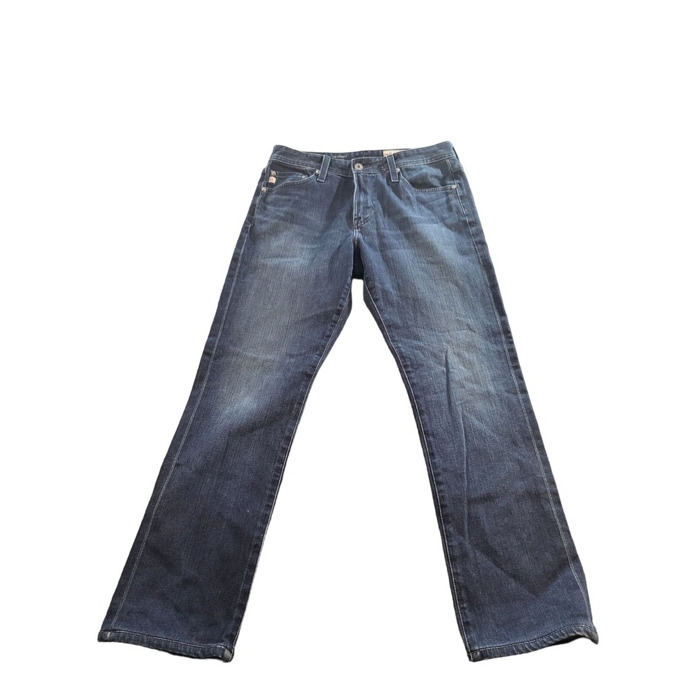 AG Adriano Goldschmied The Everett Jeans‎ Women Sz 29X34 Slim Straight Boho Dark